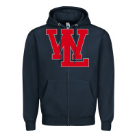 Navy west lafayette junior senior high school Zipper Hoodie - linhVisuals