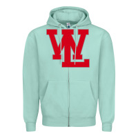 Seafoam west lafayette junior senior high school Zipper Hoodie - linhVisuals