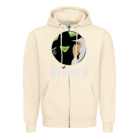 Sandshell vintage musical wicked Zipper Hoodie - linhVisuals