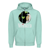 Seafoam vintage musical wicked Zipper Hoodie - linhVisuals