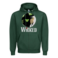 Sports Green vintage musical wicked Zipper Hoodie - linhVisuals