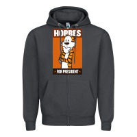 Smoke hobbes for president Zipper Hoodie - linhVisuals