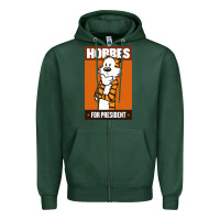 Hobbes For President Zipper Hoodie | Teevron