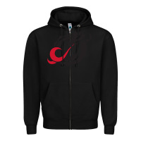 Black MSUM Dragons, Gear Zipper Hoodie - linhVisuals