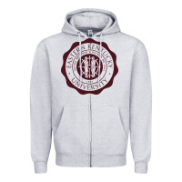 Heather Grey eastern kentucky university Zipper Hoodie - linhVisuals