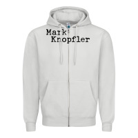 Dove Grey mark knopfler Zipper Hoodie - linhVisuals