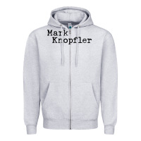 Heather Grey mark knopfler Zipper Hoodie - linhVisuals