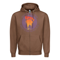 Chestnut bigfoot t  shirt bigfoot lives design t  shirt Zipper Hoodie - linhVisuals