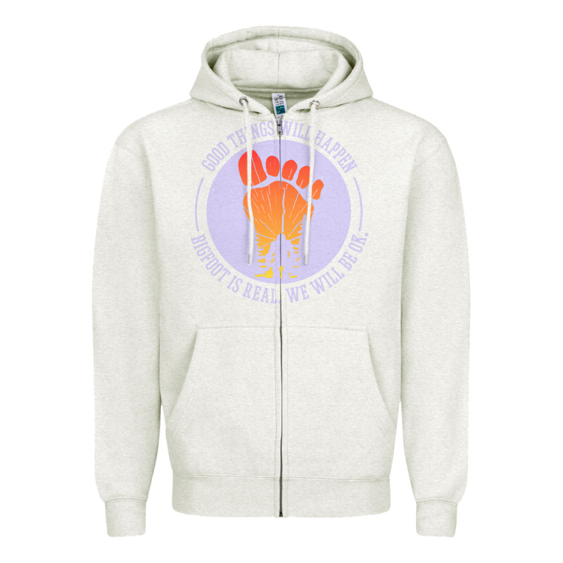 Bigfoot T  Shirt Bigfoot Lives Design T  Shirt Zipper Hoodie by linhVisuals | Teevron