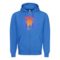 True Royal bigfoot t  shirt bigfoot lives design t  shirt Zipper Hoodie - linhVisuals