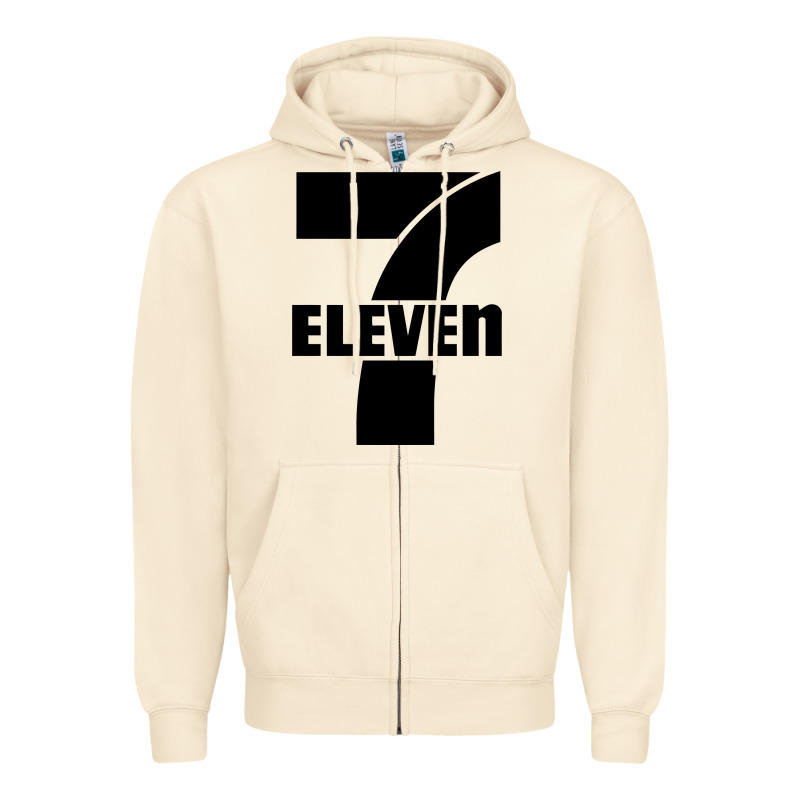 7 Elevenn Zipper Hoodie by linhVisuals | Teevron