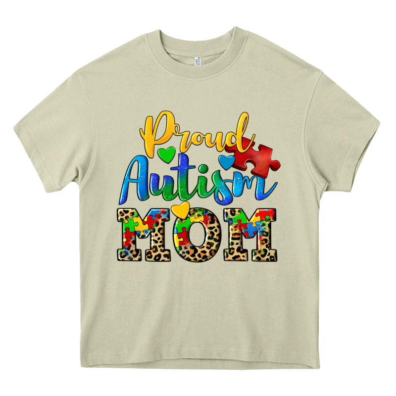 Proud Autism Mom Heavy Core Tee by CowGirlArtShop | Teevron