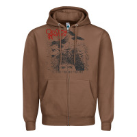 Chestnut old crow medicine show Zipper Hoodie - linhVisuals