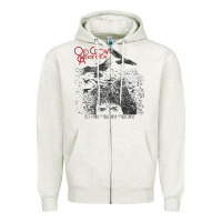 Oatmeal Heather old crow medicine show Zipper Hoodie - linhVisuals