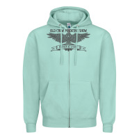 Seafoam old crow medicine show Zipper Hoodie - linhVisuals
