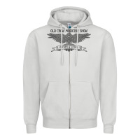 Dove Grey old crow medicine show Zipper Hoodie - linhVisuals
