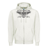 Oatmeal Heather old crow medicine show Zipper Hoodie - linhVisuals