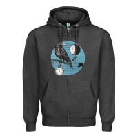 Charcoal Heather old crow medicine show Zipper Hoodie - linhVisuals