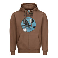 Chestnut old crow medicine show Zipper Hoodie - linhVisuals