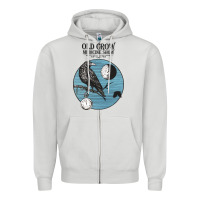 Dove Grey old crow medicine show Zipper Hoodie - linhVisuals
