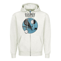 Oatmeal Heather old crow medicine show Zipper Hoodie - linhVisuals