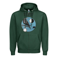 Sports Green old crow medicine show Zipper Hoodie - linhVisuals