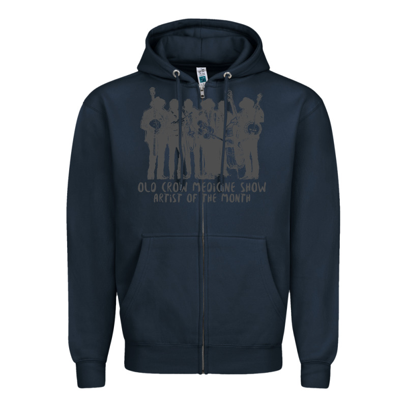 Old Crow Medicine Show Zipper Hoodie by linhVisuals | Teevron