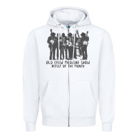 White old crow medicine show Zipper Hoodie - linhVisuals