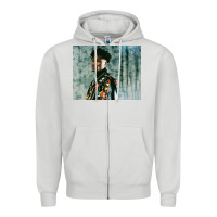 Dove Grey cool gaulden yboy Zipper Hoodie - linhVisuals