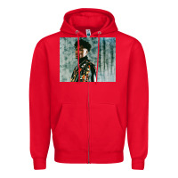 Red cool gaulden yboy Zipper Hoodie - linhVisuals