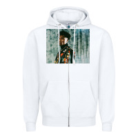 White cool gaulden yboy Zipper Hoodie - linhVisuals
