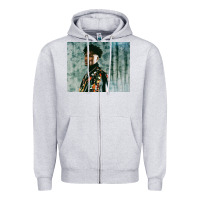 Heather Grey cool gaulden yboy Zipper Hoodie - linhVisuals