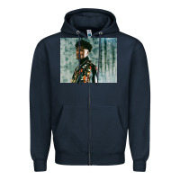 Navy cool gaulden yboy Zipper Hoodie - linhVisuals