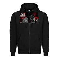 Black until i return yb Zipper Hoodie - linhVisuals