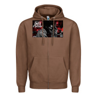 Chestnut until i return yb Zipper Hoodie - linhVisuals
