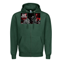 Sports Green until i return yb Zipper Hoodie - linhVisuals