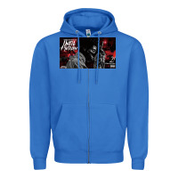 True Royal until i return yb Zipper Hoodie - linhVisuals