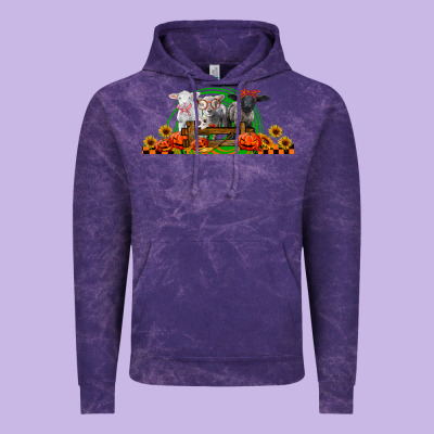 Halloween Baby Sheeps Vintage Hoodie Designed By Lillyallendesigns