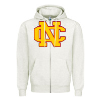 Oatmeal Heather north catholic high school Zipper Hoodie - linhVisuals