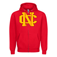 Red north catholic high school Zipper Hoodie - linhVisuals
