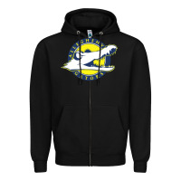 Black allegheny merch Zipper Hoodie - linhVisuals