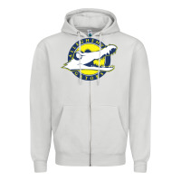 Dove Grey allegheny merch Zipper Hoodie - linhVisuals