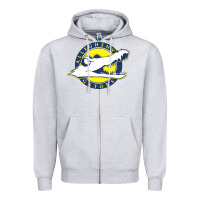 Heather Grey allegheny merch Zipper Hoodie - linhVisuals
