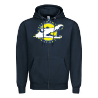 Navy allegheny merch Zipper Hoodie - linhVisuals