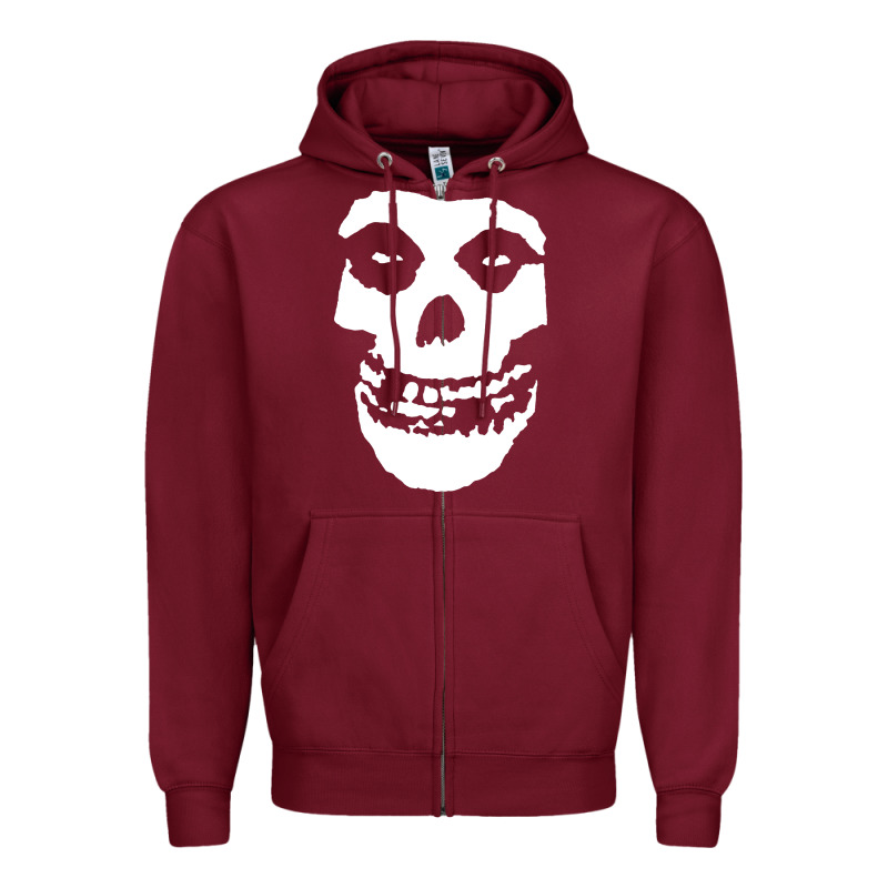 Mens Skull Zipper Hoodie by linhVisuals | Teevron