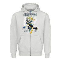 Dove Grey kagamine rin len Zipper Hoodie - linhVisuals