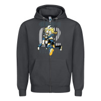 Smoke kagamine rin len Zipper Hoodie - linhVisuals