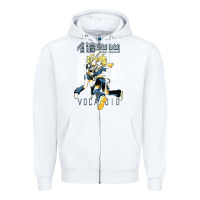 White kagamine rin len Zipper Hoodie - linhVisuals