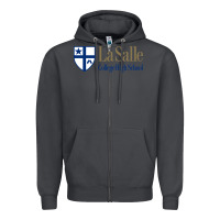 Smoke la salle college high school Zipper Hoodie - linhVisuals