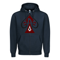 Navy lower merion high school Zipper Hoodie - linhVisuals